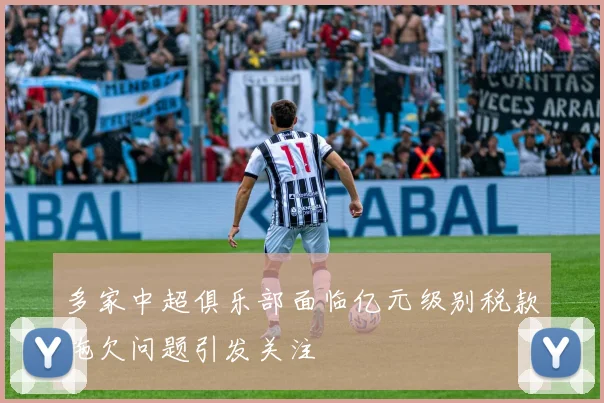 多家中超俱乐部面临亿元级别税款拖欠问题引发关注