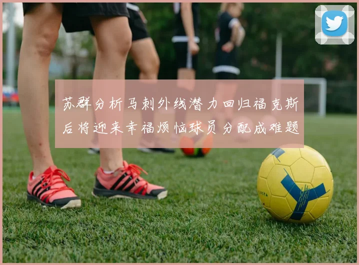 苏群分析马刺外线潜力回归福克斯后将迎来幸福烦恼球员分配成难题